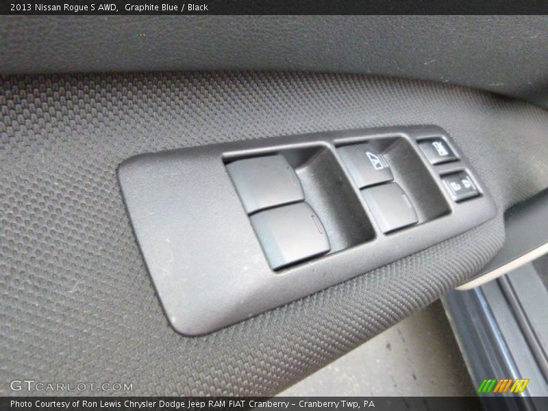 Graphite Blue / Black 2013 Nissan Rogue S AWD