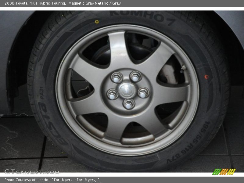 Magnetic Gray Metallic / Gray 2008 Toyota Prius Hybrid Touring
