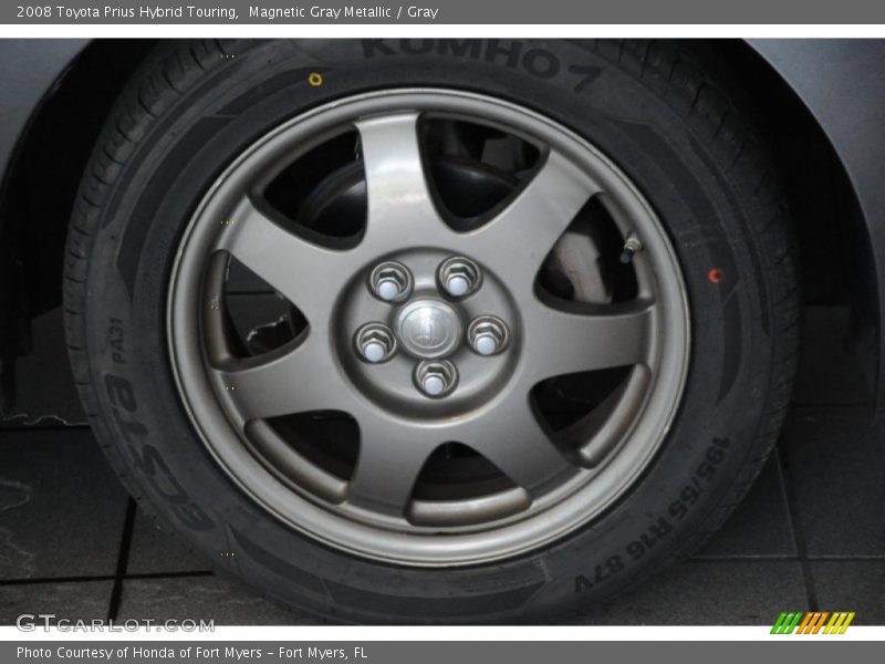 Magnetic Gray Metallic / Gray 2008 Toyota Prius Hybrid Touring