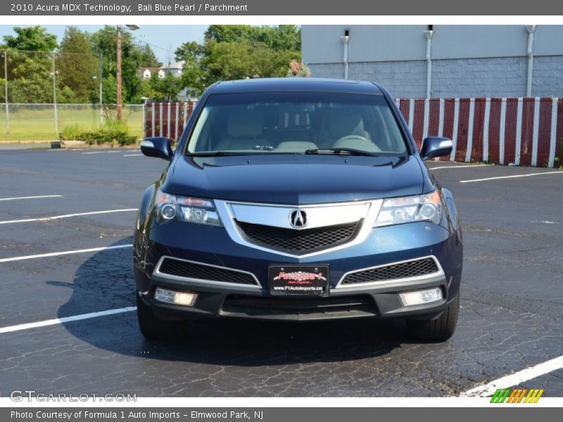 Bali Blue Pearl / Parchment 2010 Acura MDX Technology