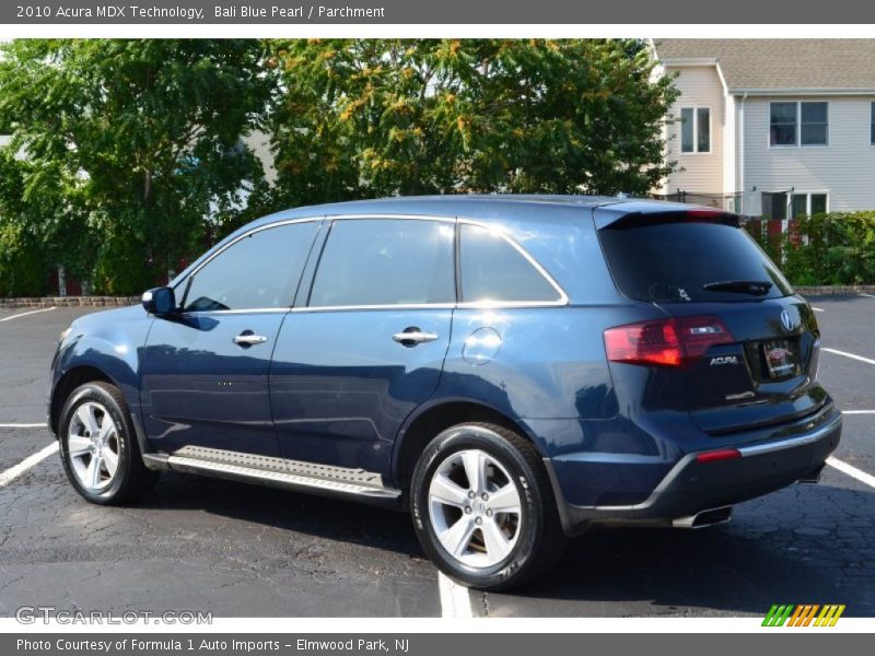 Bali Blue Pearl / Parchment 2010 Acura MDX Technology