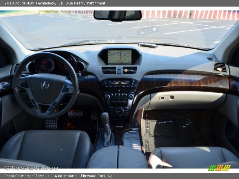 Bali Blue Pearl / Parchment 2010 Acura MDX Technology