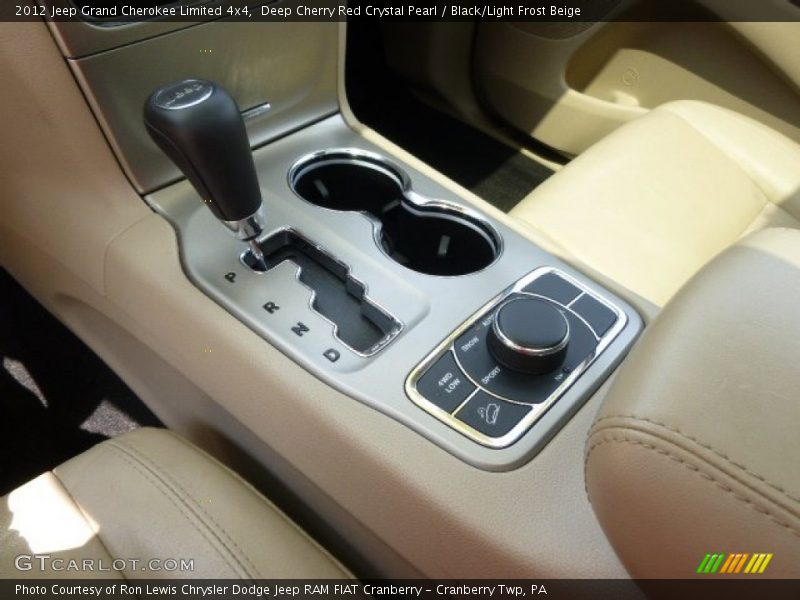 Deep Cherry Red Crystal Pearl / Black/Light Frost Beige 2012 Jeep Grand Cherokee Limited 4x4