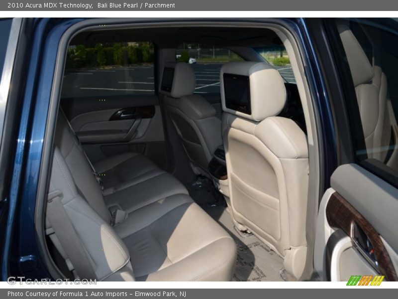Bali Blue Pearl / Parchment 2010 Acura MDX Technology