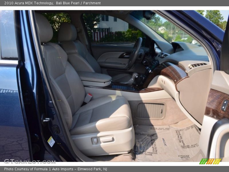 Bali Blue Pearl / Parchment 2010 Acura MDX Technology