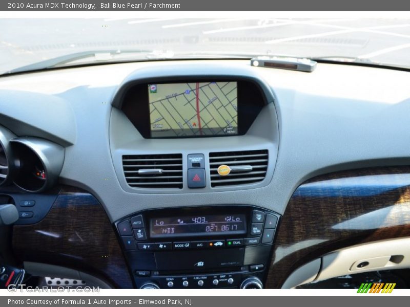 Bali Blue Pearl / Parchment 2010 Acura MDX Technology