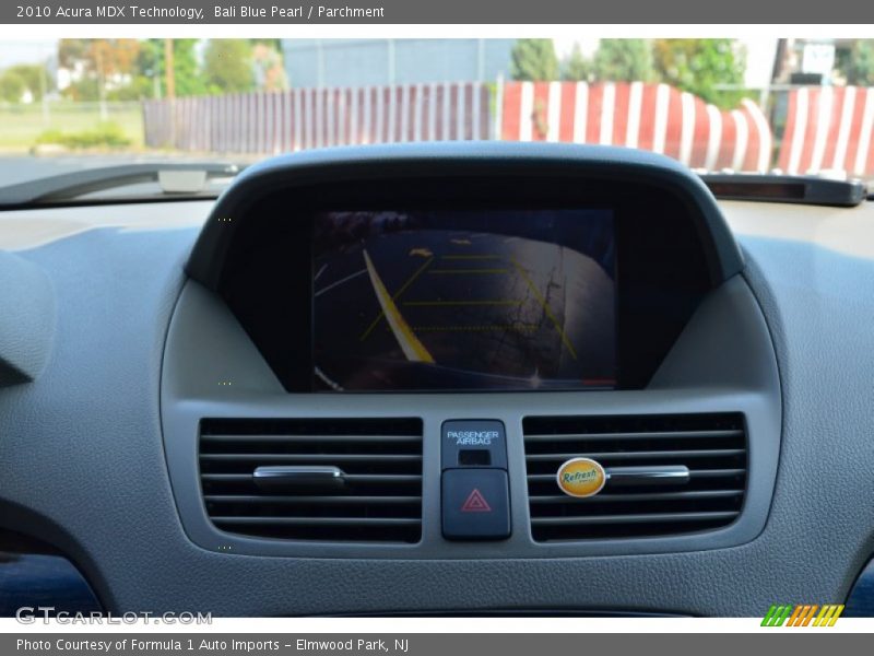 Bali Blue Pearl / Parchment 2010 Acura MDX Technology