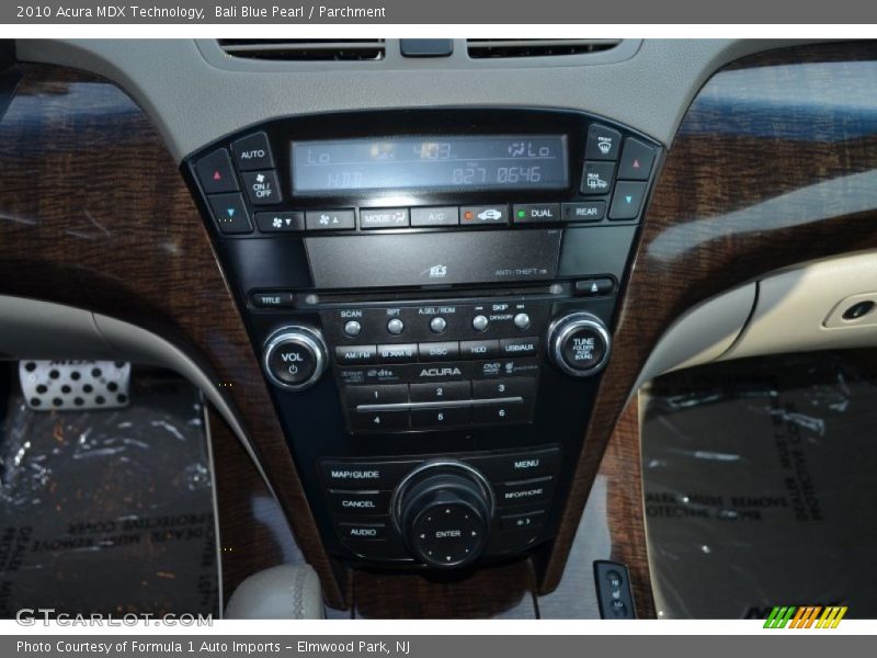 Bali Blue Pearl / Parchment 2010 Acura MDX Technology