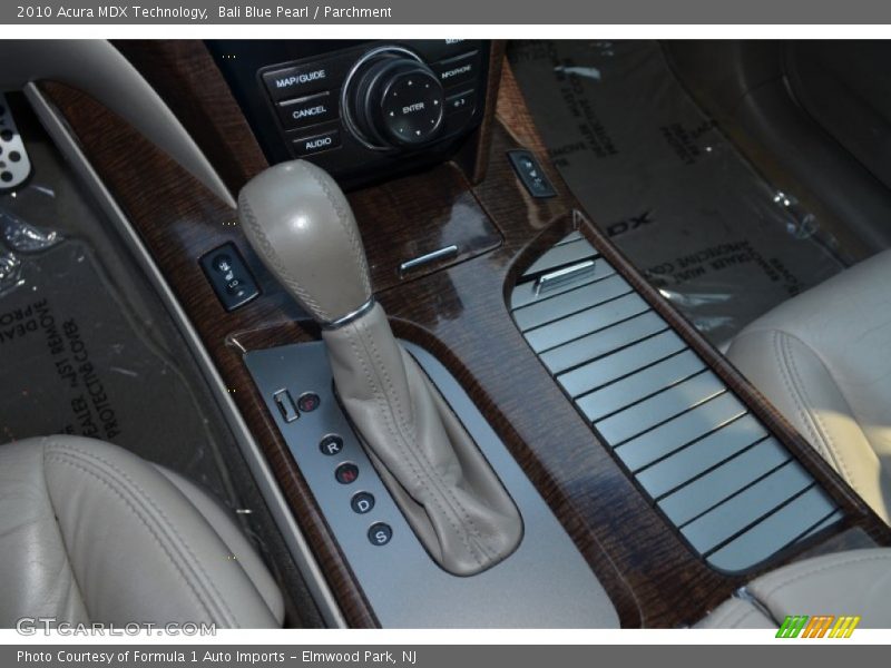 Bali Blue Pearl / Parchment 2010 Acura MDX Technology