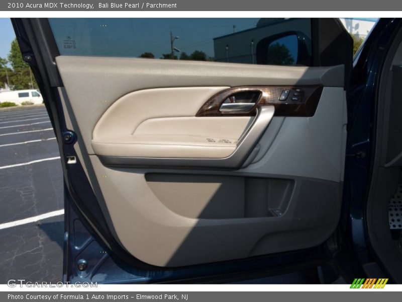 Bali Blue Pearl / Parchment 2010 Acura MDX Technology