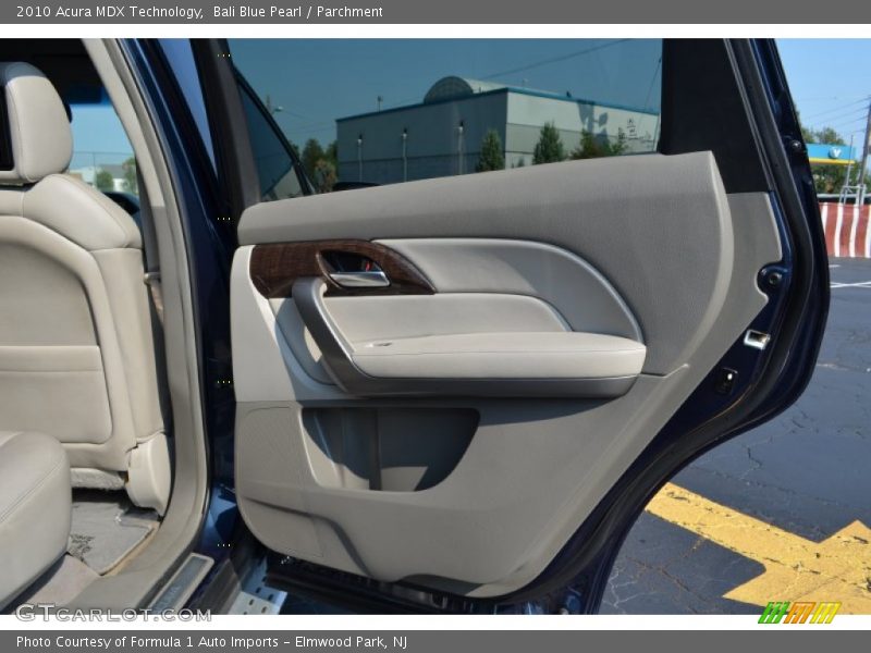 Bali Blue Pearl / Parchment 2010 Acura MDX Technology