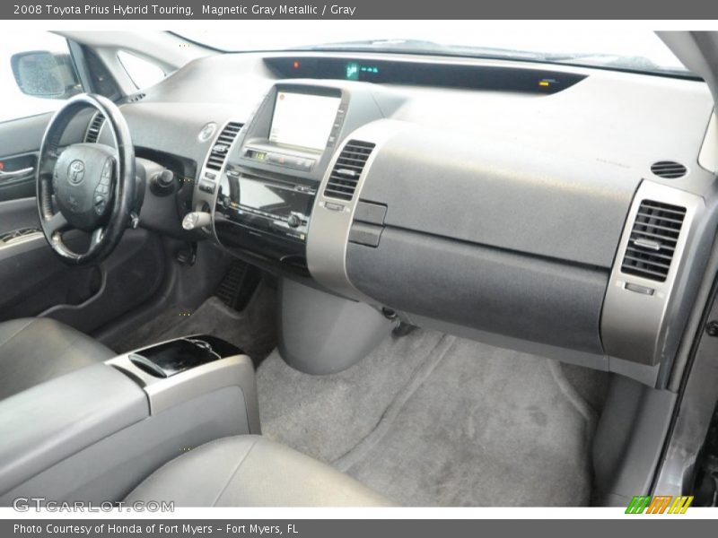 Magnetic Gray Metallic / Gray 2008 Toyota Prius Hybrid Touring