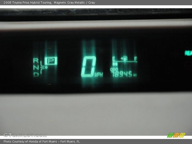 Magnetic Gray Metallic / Gray 2008 Toyota Prius Hybrid Touring