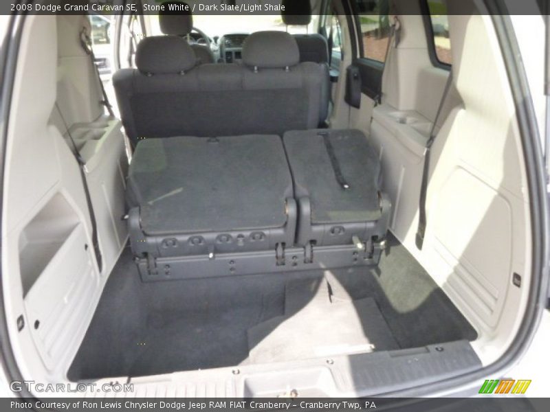 Stone White / Dark Slate/Light Shale 2008 Dodge Grand Caravan SE