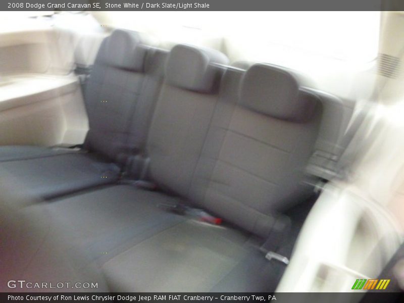 Stone White / Dark Slate/Light Shale 2008 Dodge Grand Caravan SE