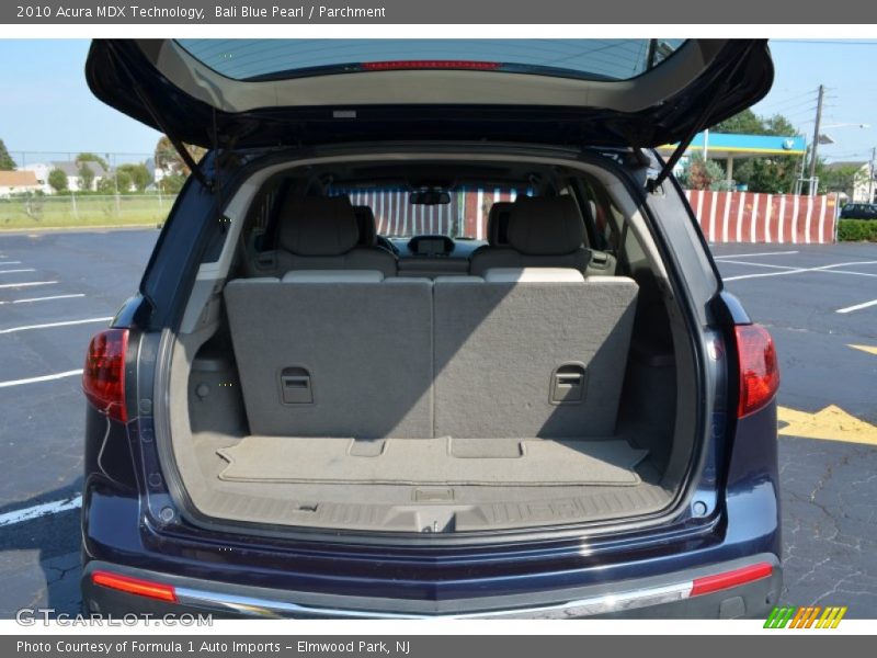 Bali Blue Pearl / Parchment 2010 Acura MDX Technology