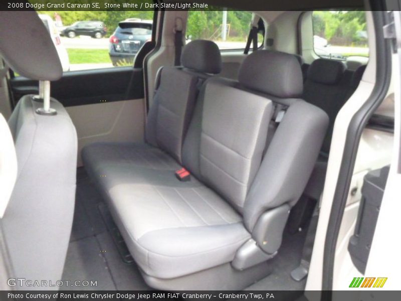 Stone White / Dark Slate/Light Shale 2008 Dodge Grand Caravan SE