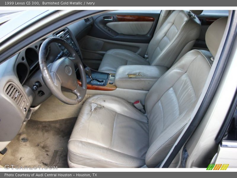 Burnished Gold Metallic / Ivory 1999 Lexus GS 300