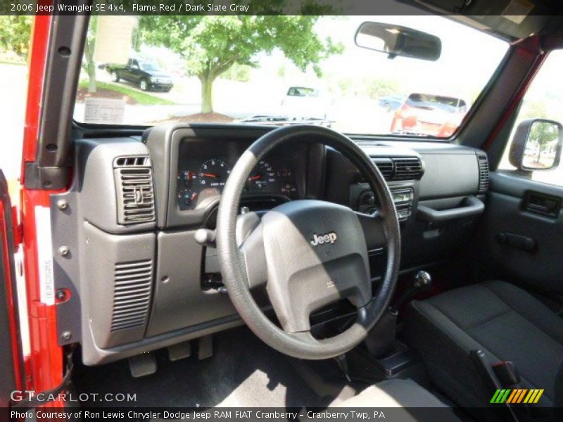 Flame Red / Dark Slate Gray 2006 Jeep Wrangler SE 4x4