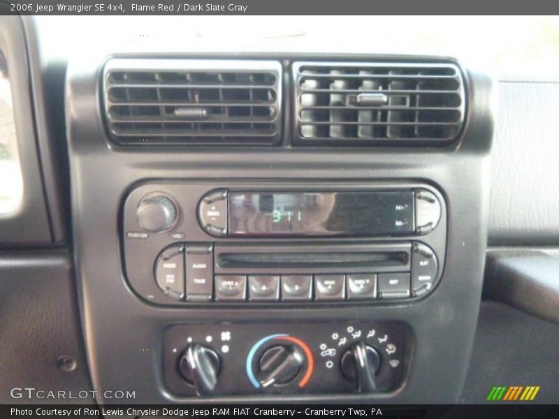 Flame Red / Dark Slate Gray 2006 Jeep Wrangler SE 4x4