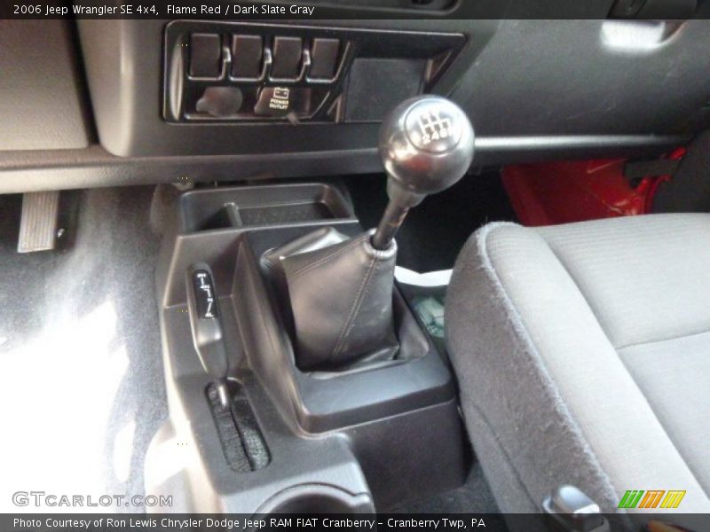Flame Red / Dark Slate Gray 2006 Jeep Wrangler SE 4x4