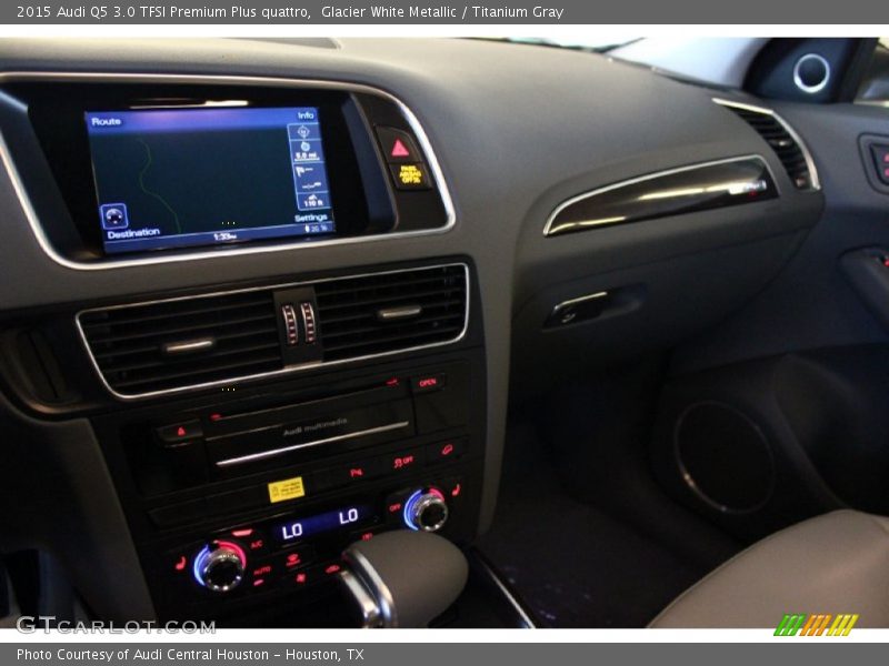 Glacier White Metallic / Titanium Gray 2015 Audi Q5 3.0 TFSI Premium Plus quattro