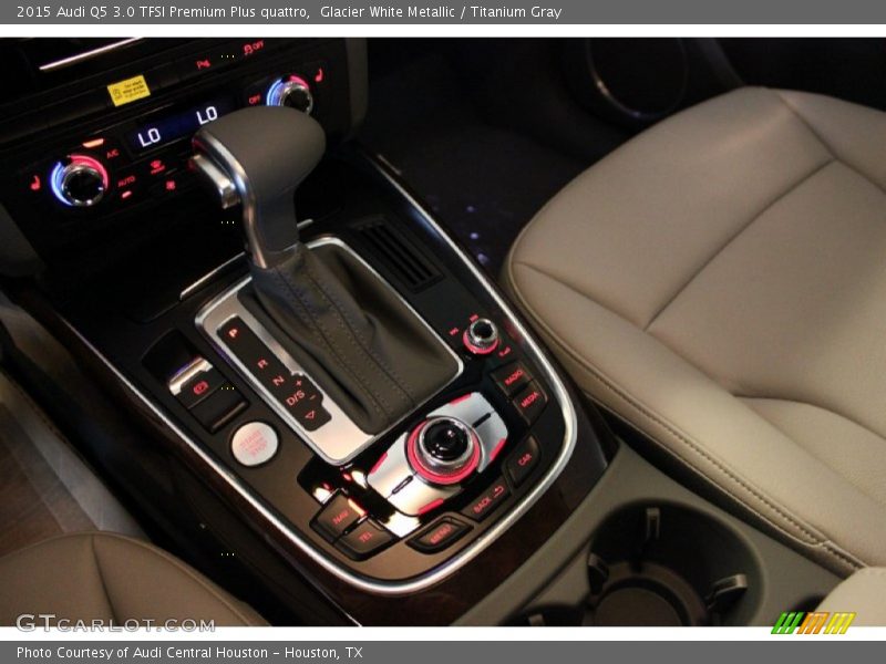Glacier White Metallic / Titanium Gray 2015 Audi Q5 3.0 TFSI Premium Plus quattro