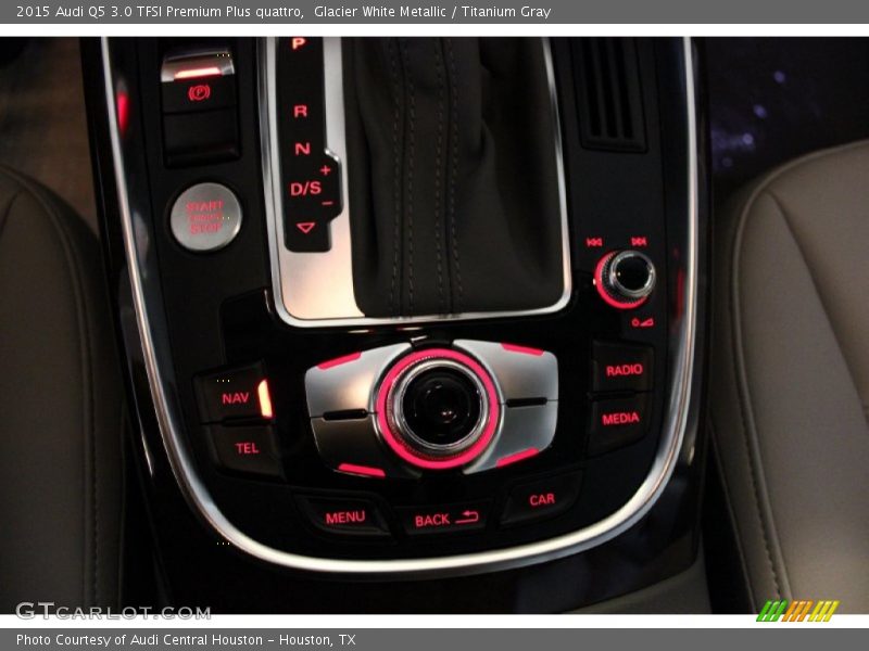 Glacier White Metallic / Titanium Gray 2015 Audi Q5 3.0 TFSI Premium Plus quattro
