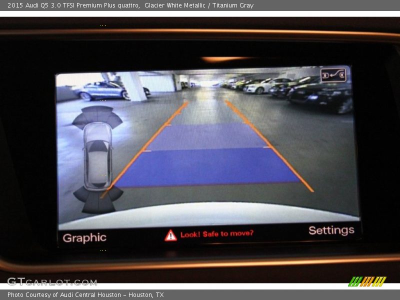 Glacier White Metallic / Titanium Gray 2015 Audi Q5 3.0 TFSI Premium Plus quattro