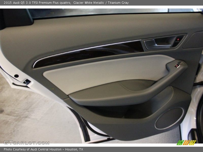 Glacier White Metallic / Titanium Gray 2015 Audi Q5 3.0 TFSI Premium Plus quattro