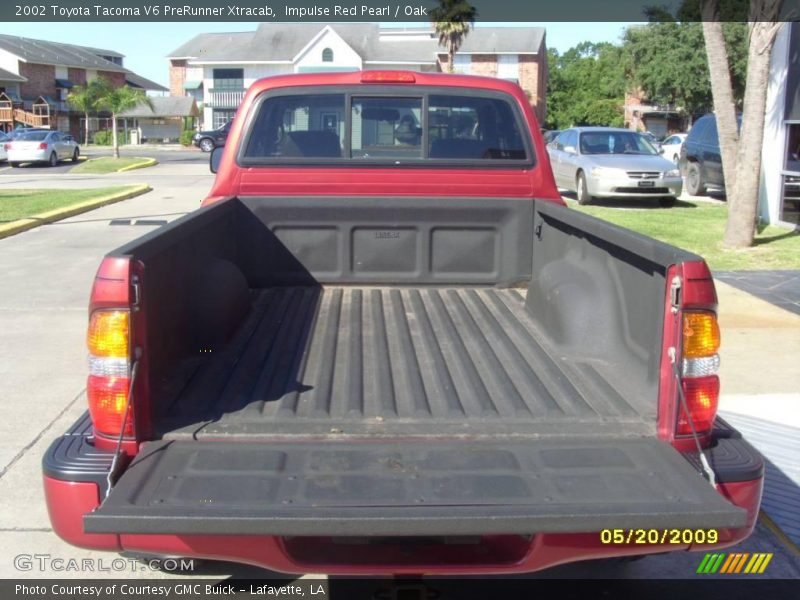 Impulse Red Pearl / Oak 2002 Toyota Tacoma V6 PreRunner Xtracab