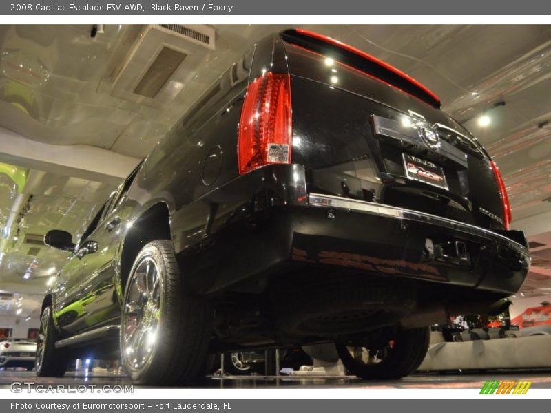 Black Raven / Ebony 2008 Cadillac Escalade ESV AWD