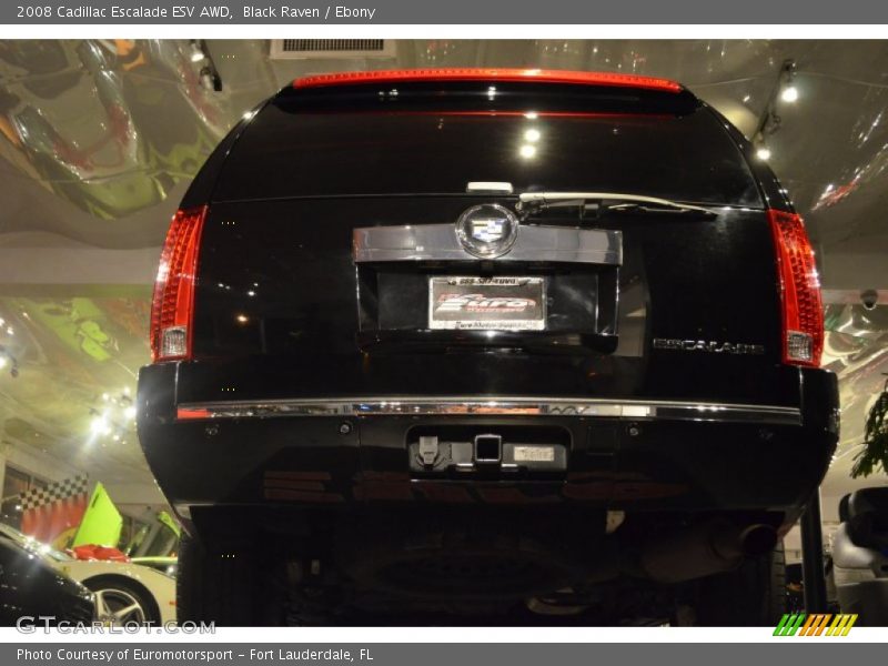 Black Raven / Ebony 2008 Cadillac Escalade ESV AWD