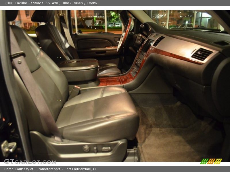 Black Raven / Ebony 2008 Cadillac Escalade ESV AWD