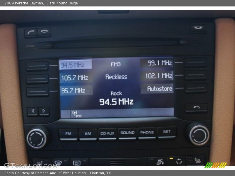 Black / Sand Beige 2009 Porsche Cayman
