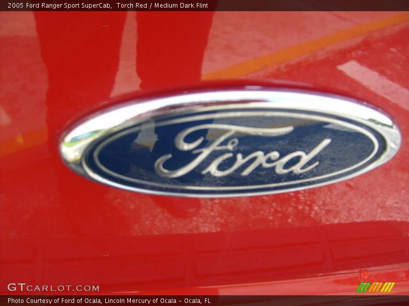 Torch Red / Medium Dark Flint 2005 Ford Ranger Sport SuperCab