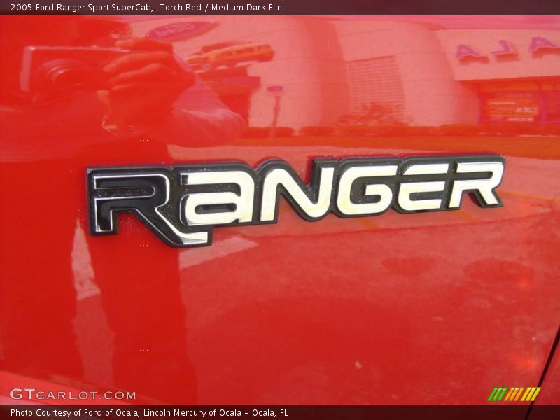 Torch Red / Medium Dark Flint 2005 Ford Ranger Sport SuperCab