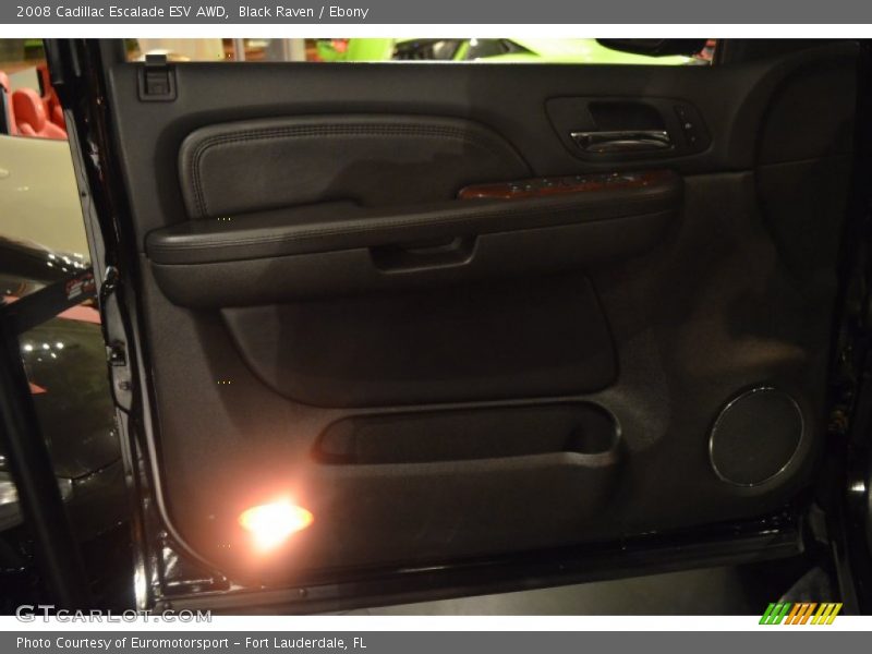Black Raven / Ebony 2008 Cadillac Escalade ESV AWD