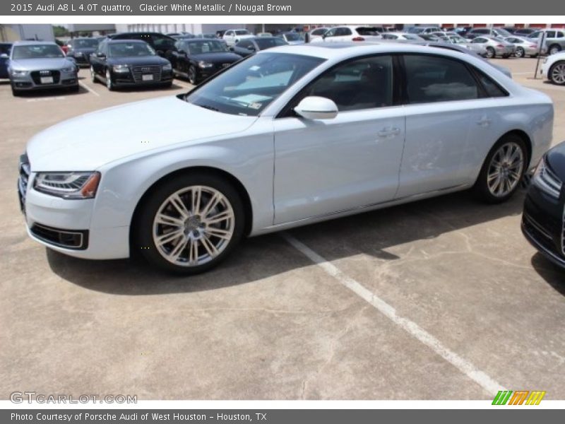  2015 A8 L 4.0T quattro Glacier White Metallic
