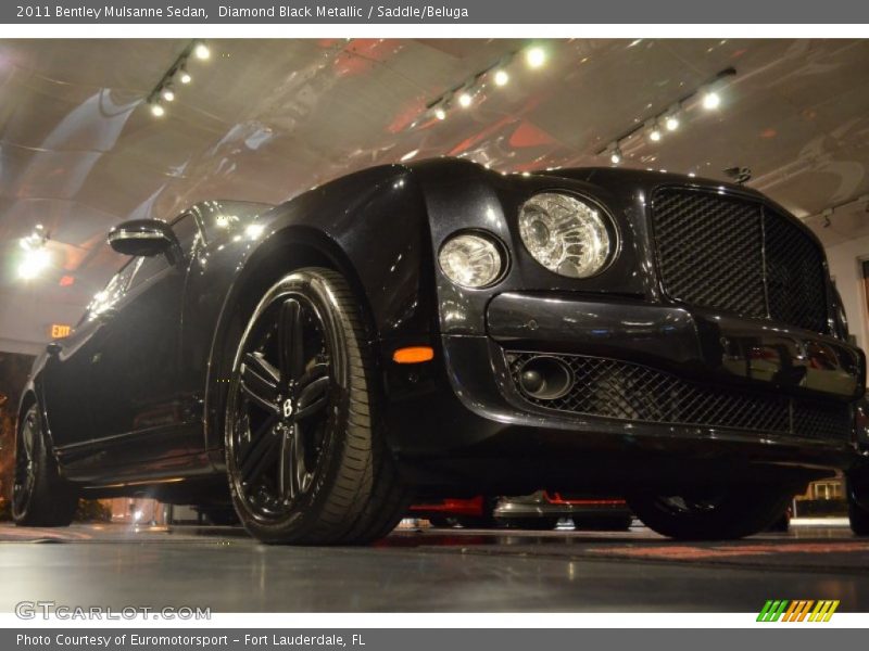 Diamond Black Metallic / Saddle/Beluga 2011 Bentley Mulsanne Sedan