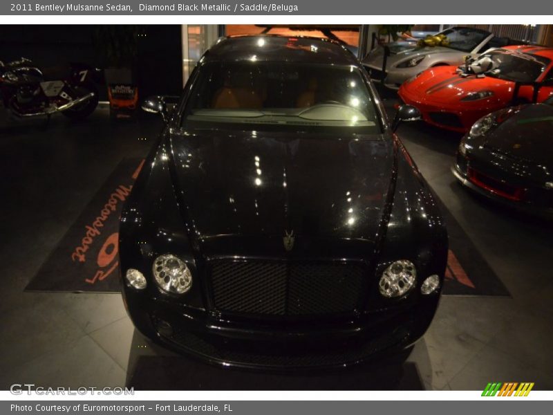 Diamond Black Metallic / Saddle/Beluga 2011 Bentley Mulsanne Sedan