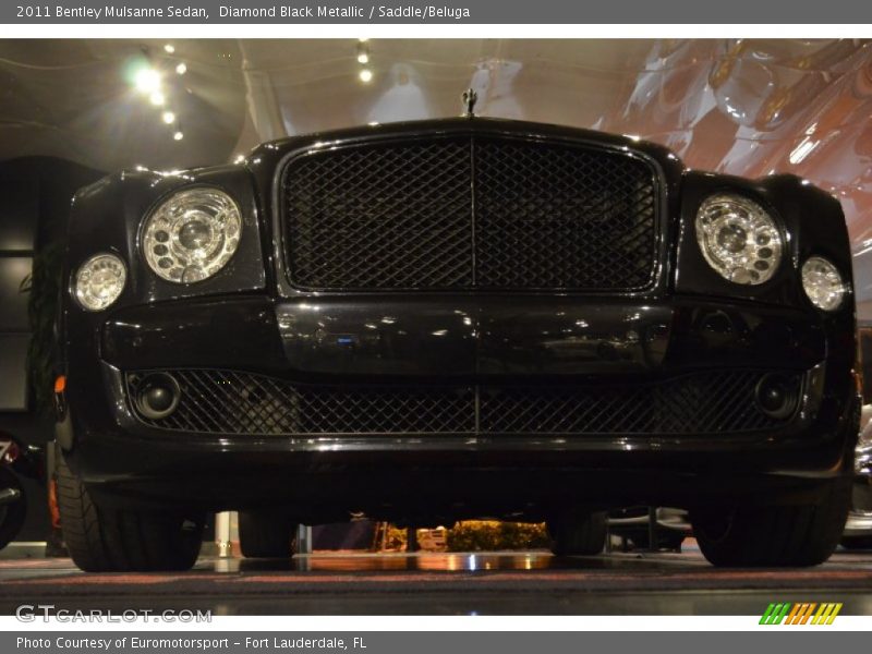 Diamond Black Metallic / Saddle/Beluga 2011 Bentley Mulsanne Sedan