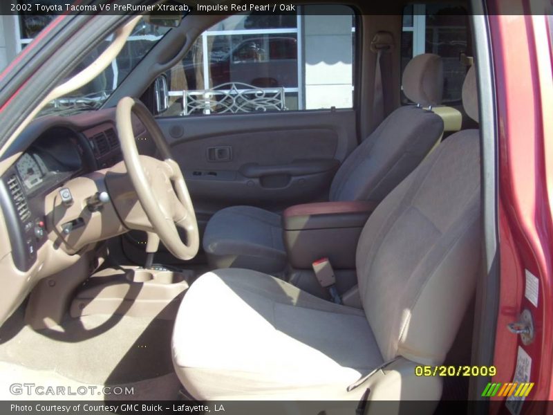 Impulse Red Pearl / Oak 2002 Toyota Tacoma V6 PreRunner Xtracab