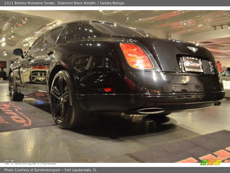 Diamond Black Metallic / Saddle/Beluga 2011 Bentley Mulsanne Sedan