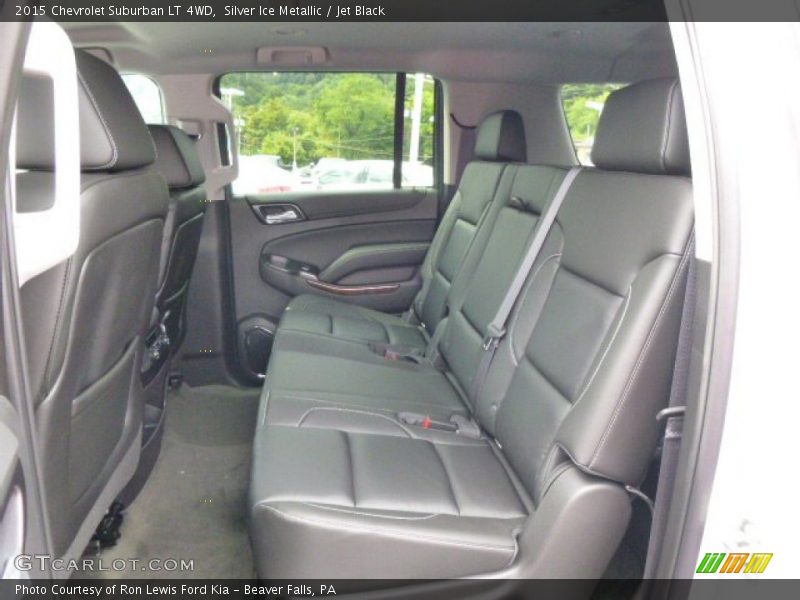 Silver Ice Metallic / Jet Black 2015 Chevrolet Suburban LT 4WD