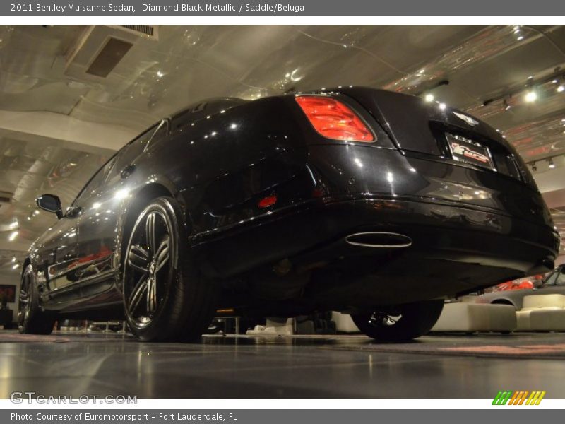 Diamond Black Metallic / Saddle/Beluga 2011 Bentley Mulsanne Sedan