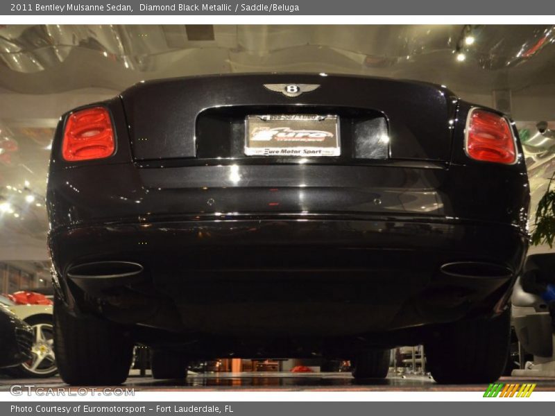 Diamond Black Metallic / Saddle/Beluga 2011 Bentley Mulsanne Sedan