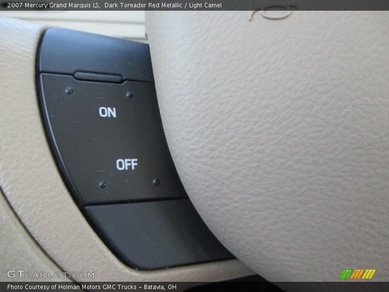 Dark Toreador Red Metallic / Light Camel 2007 Mercury Grand Marquis LS