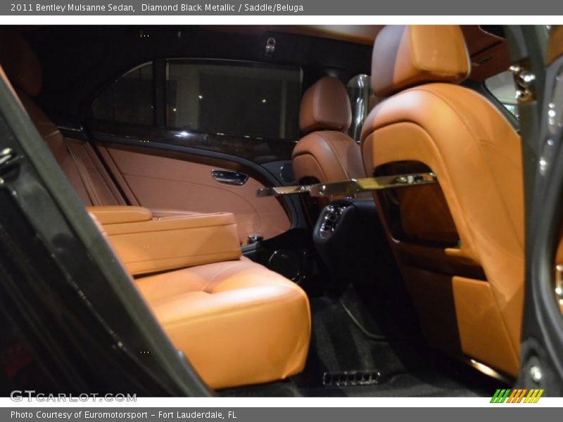 Diamond Black Metallic / Saddle/Beluga 2011 Bentley Mulsanne Sedan