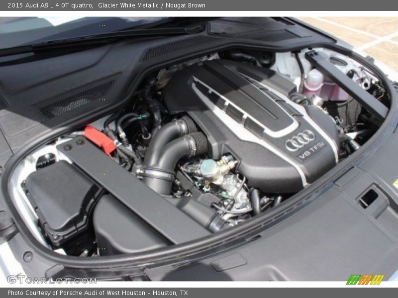  2015 A8 L 4.0T quattro Engine - 4.0 Liter Turbocharged FSI DOHC 32-Valve VVT V8